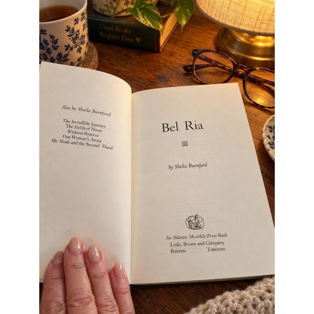 1978 Bel Ria Sheila Burnford First American Edition Vintage Hardcover Dog Novel